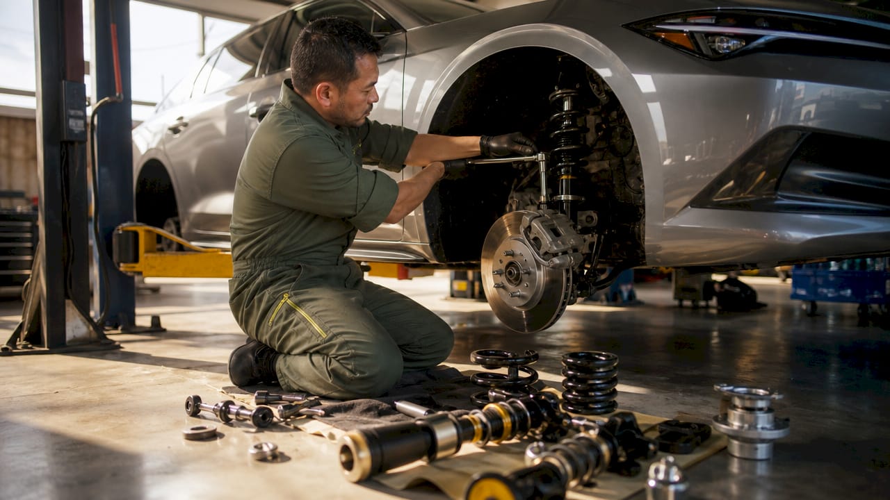 Acura TL Suspension Upgrade List: Top Mods for 2026