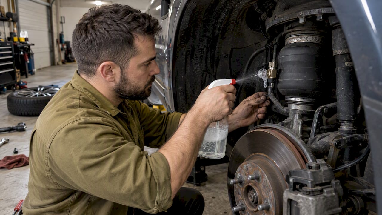 Air Suspension Leaks: Preserve Fault Codes, Test Before Parts Swaps