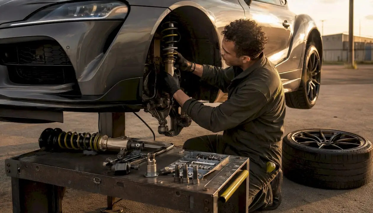 Supra Coilovers for A90 Owners: What to Buy and How to Set Them Up