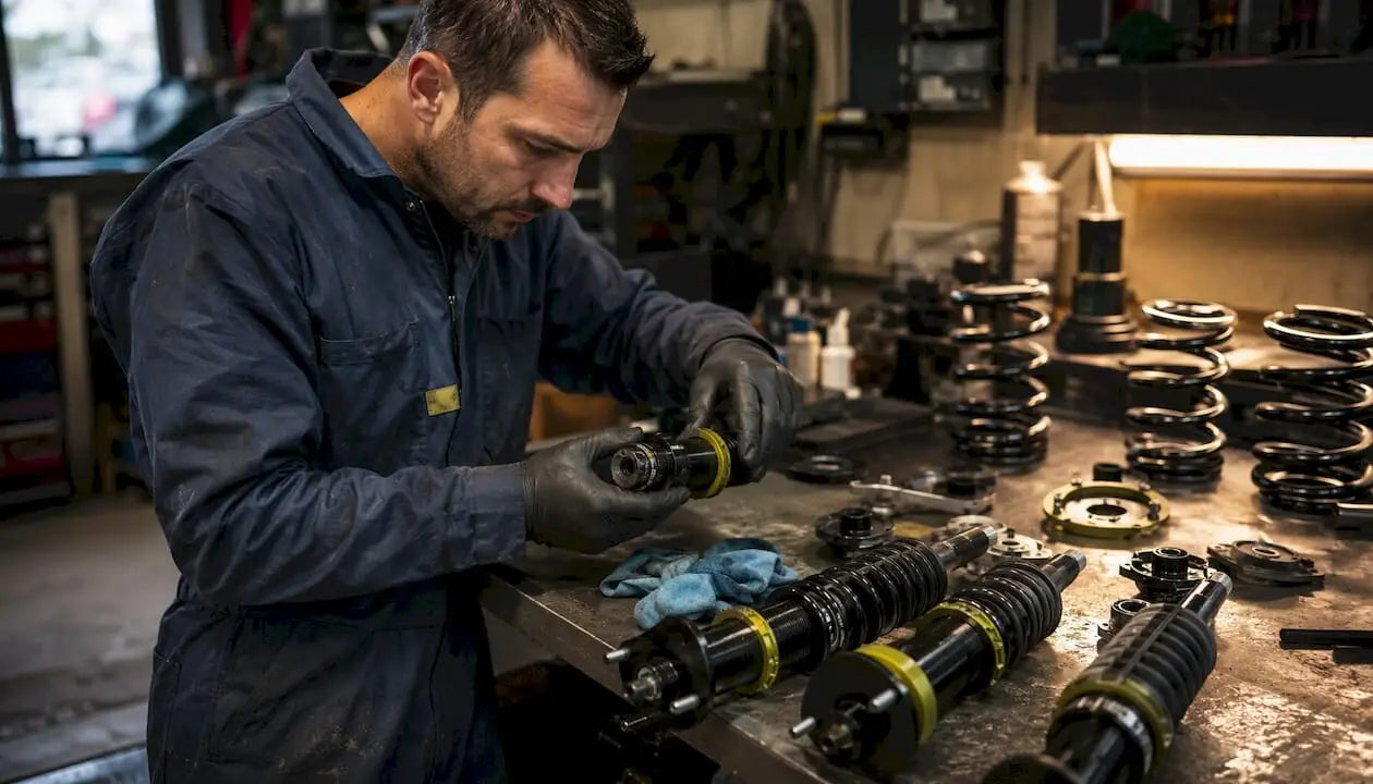 What's in a Full Coilover Kit: Complete 2026 Breakdown
