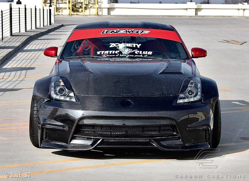 Bumper Covers - Front 115458 Carbon Creations