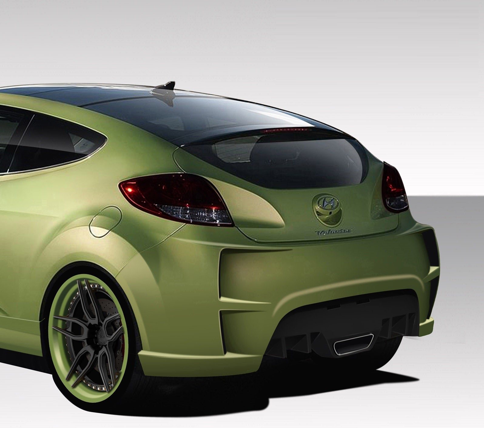 Bumper Covers - Rear 108808 Duraflex