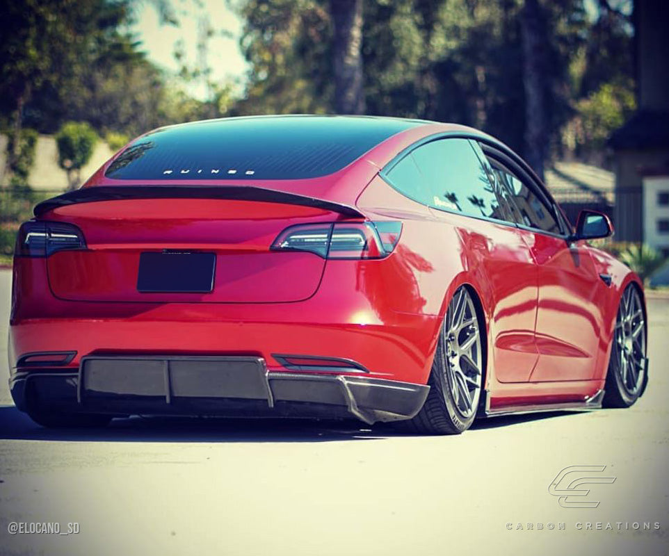 Rear Lip 115468 Carbon Creations
