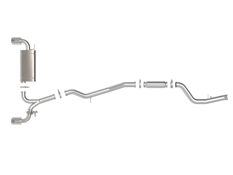 Catback AFE49-36050-P aFe