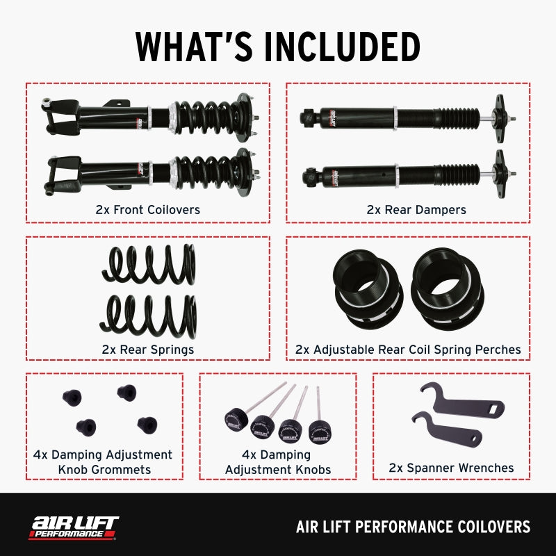 Coilovers ALF79017 Air Lift