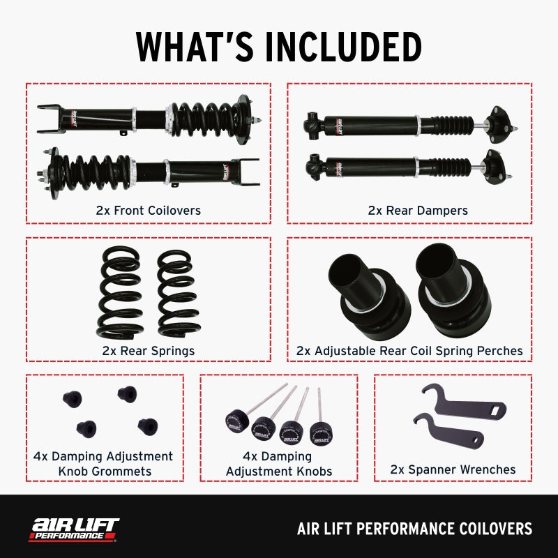 Coilovers ALF79018 Air Lift