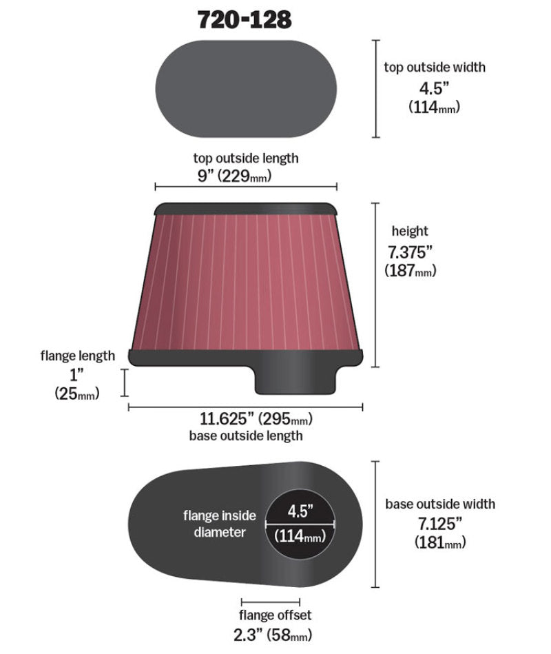 Air Intake Components AIR720-128 Airaid