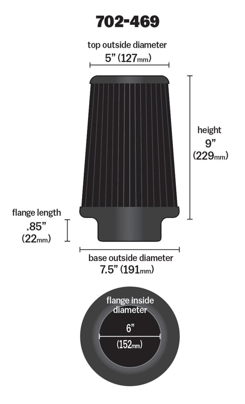 Air Intake Components AIR702-469 Airaid