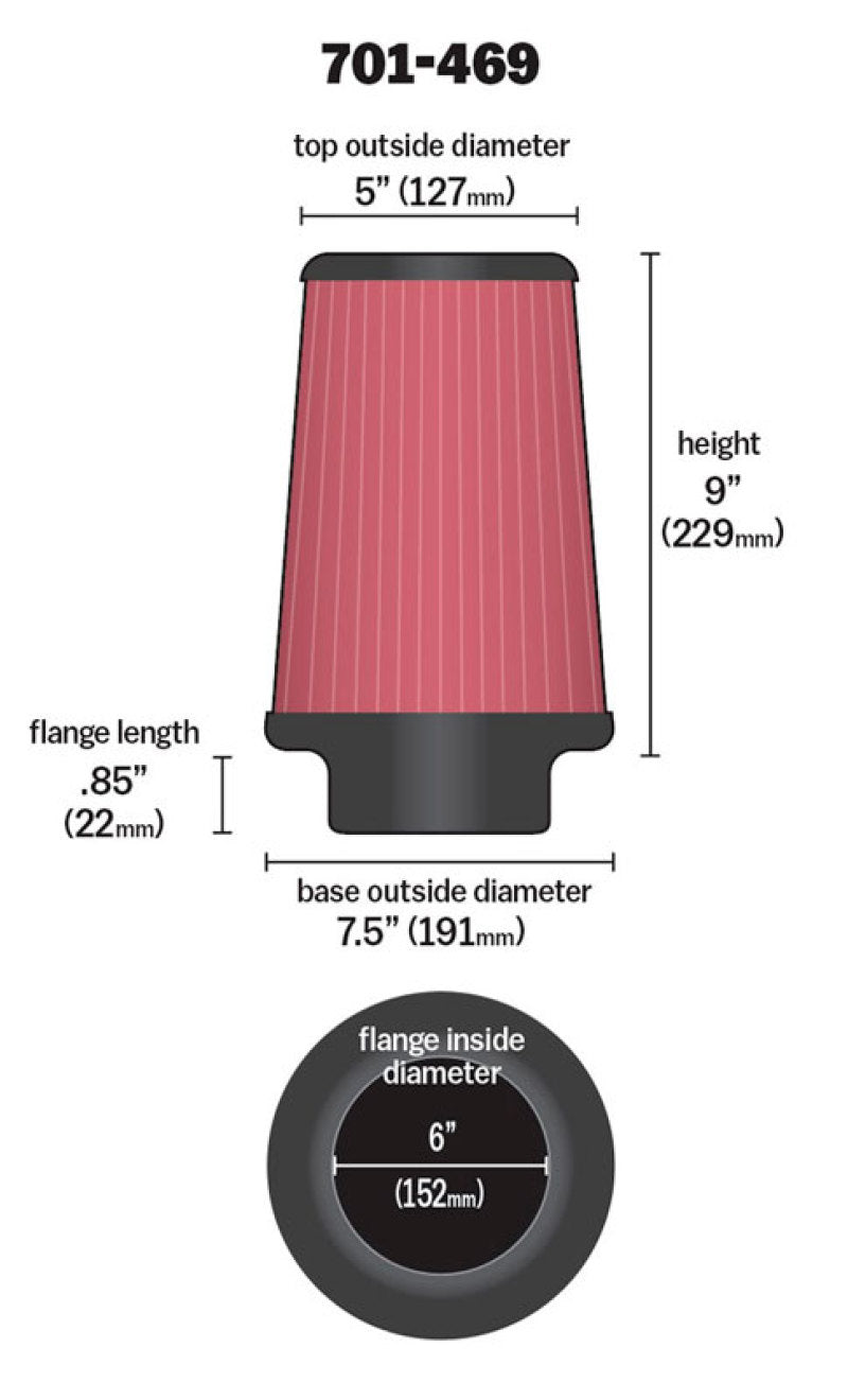 Air Intake Components AIR701-469 Airaid