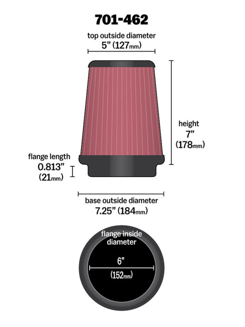 Air Intake Components AIR701-462 Airaid