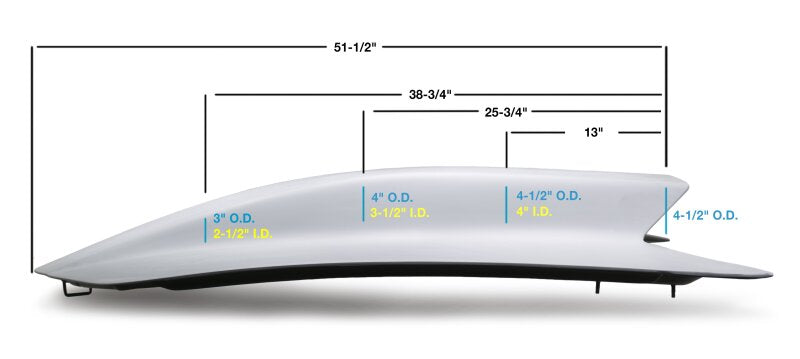 Hoods ANDAC-HD1011CHCAM-CP-GF Anderson Composites