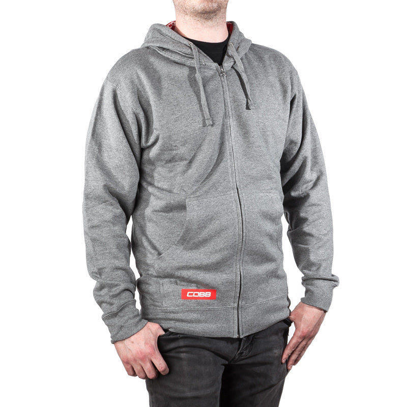 Shirts COBBCO-LINERHOODIE-GRY-L COBB