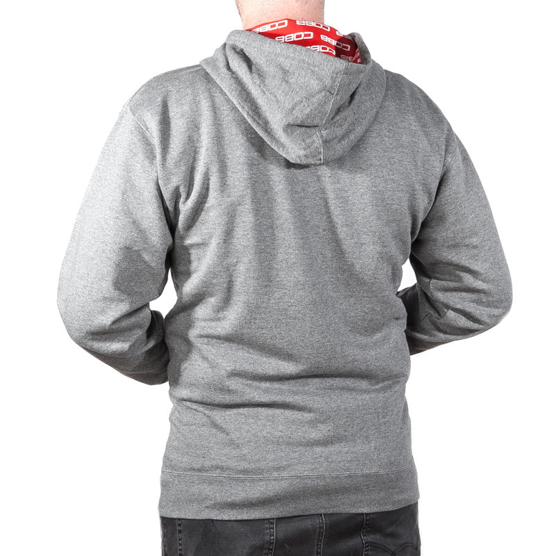 Shirts COBBCO-LINERHOODIE-GRY-XXL COBB