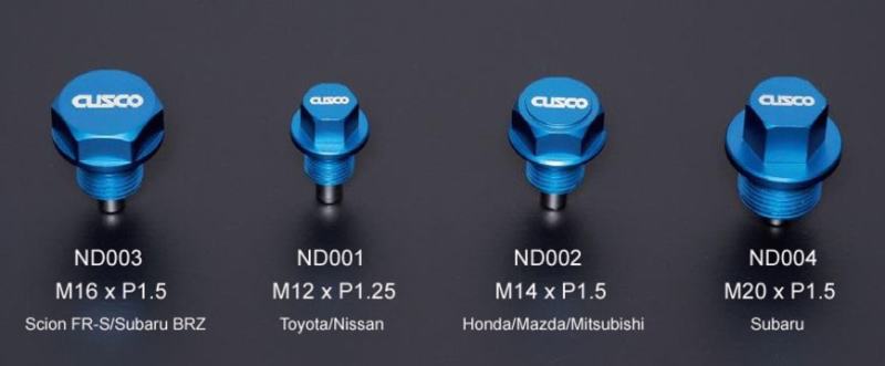 Drain Plugs CUS00B 001 ND03 Cusco