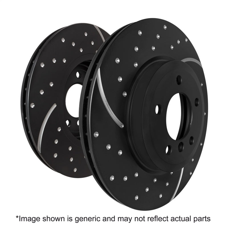 Brake Rotors - Slot & Drilled EBCGD7005 EBC