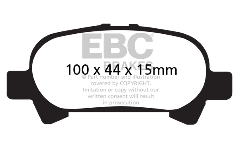Brake Pads - OE EBCUD828 EBC
