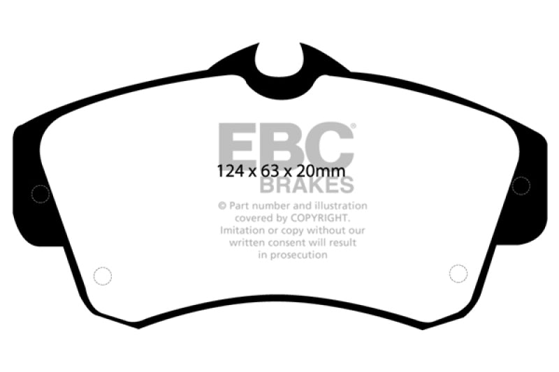 Brake Pads - OE EBCUD841 EBC