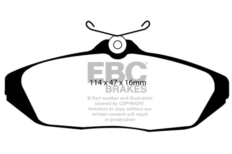 Brake Pads - Performance EBCDP41164R EBC