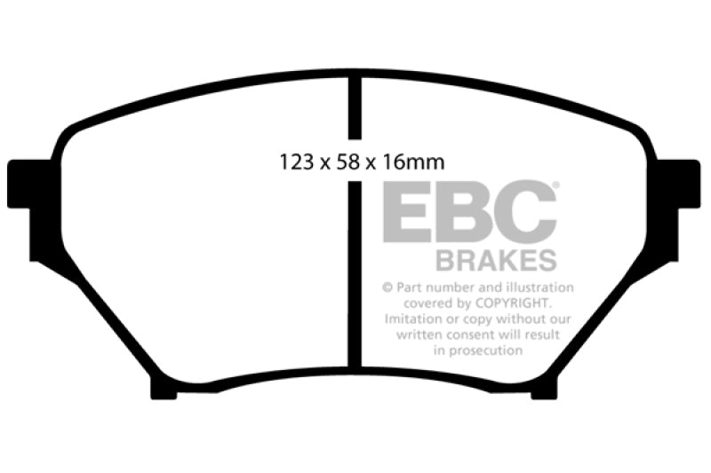 Brake Pads - OE EBCUD890 EBC