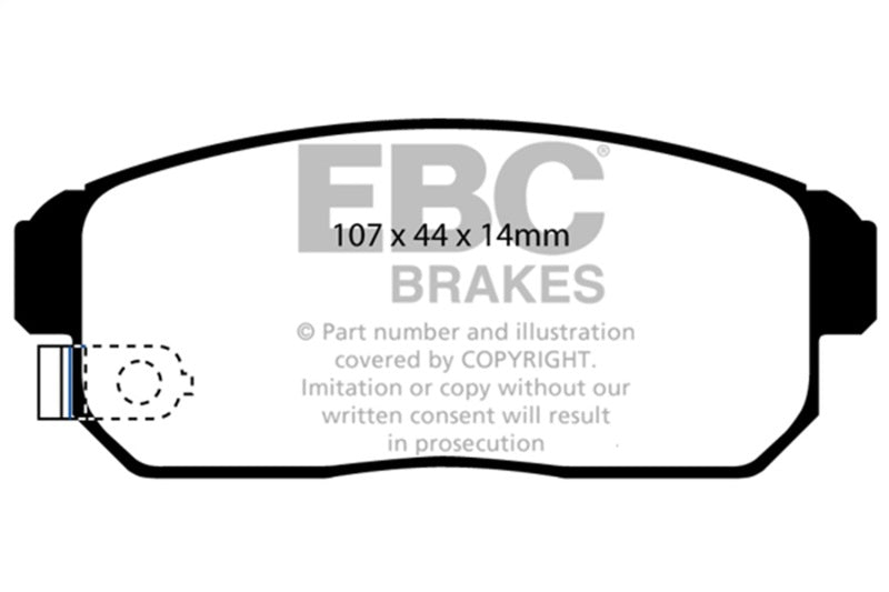 Brake Pads - OE EBCUD900 EBC