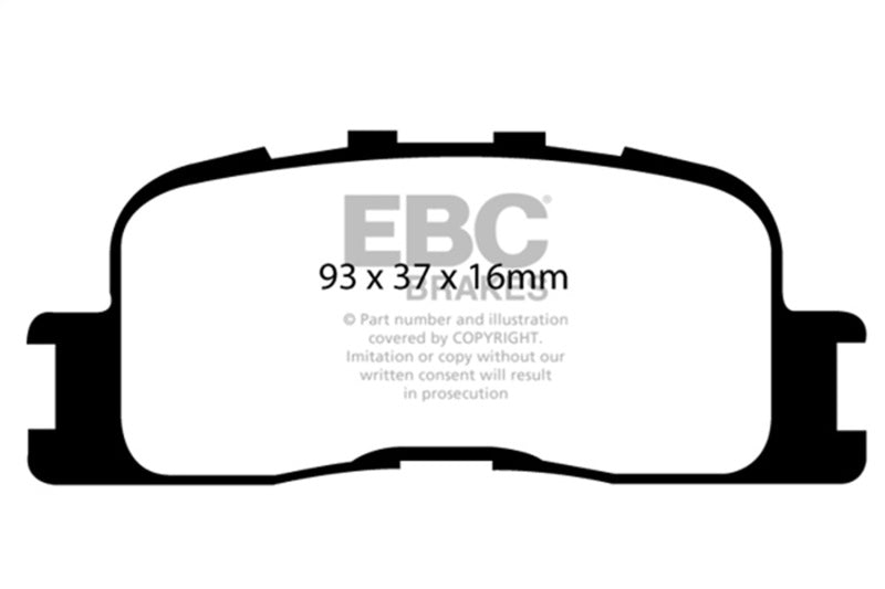 Brake Pads - OE EBCUD885 EBC