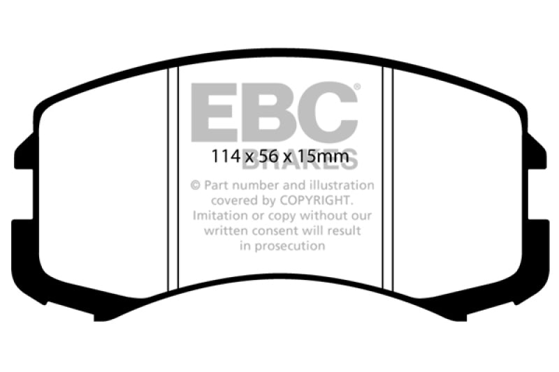 Brake Pads - OE EBCUD904 EBC