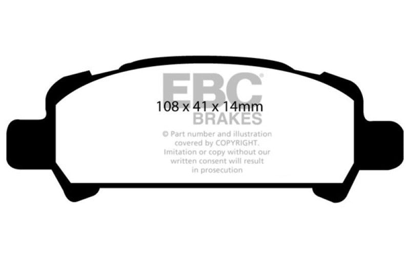 Brake Pads - Performance EBCDP41293R EBC