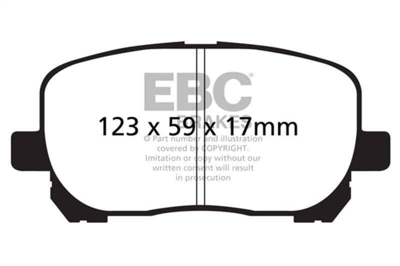 Brake Pads - Performance EBCDP21637 EBC