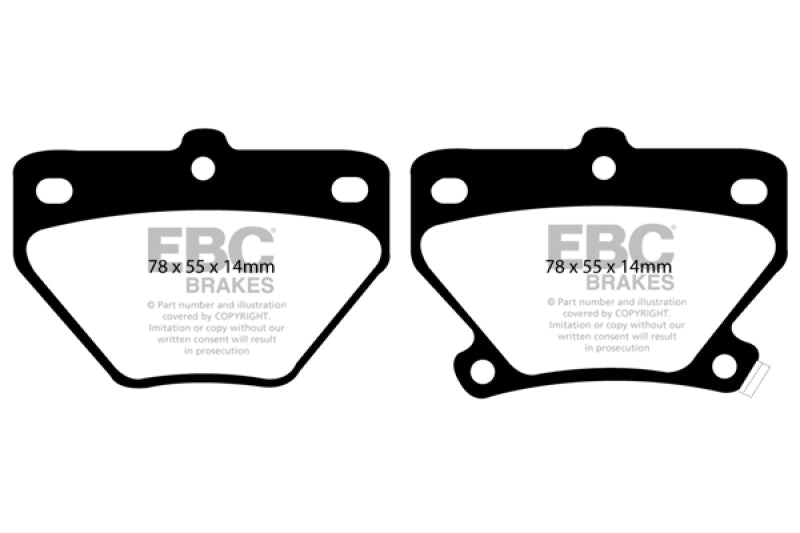 Brake Pads - OE EBCUD823 EBC
