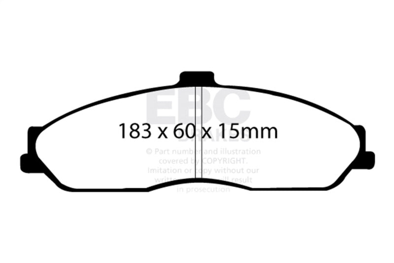 Brake Pads - Performance EBCDP21162 EBC