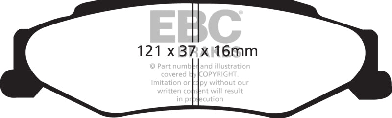 Brake Pads - Performance EBCDP31160C EBC