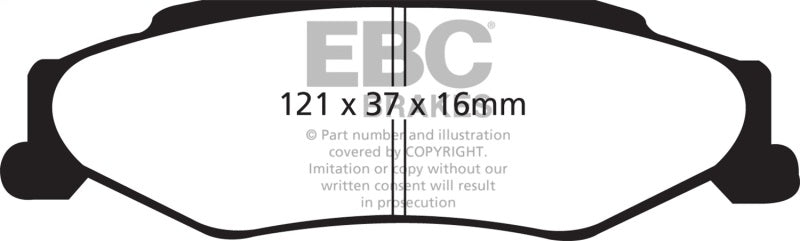 Brake Pads - Performance EBCDP41160R EBC