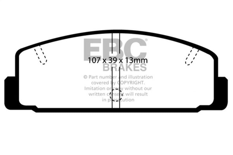 Brake Pads - Performance EBCDP2729 EBC
