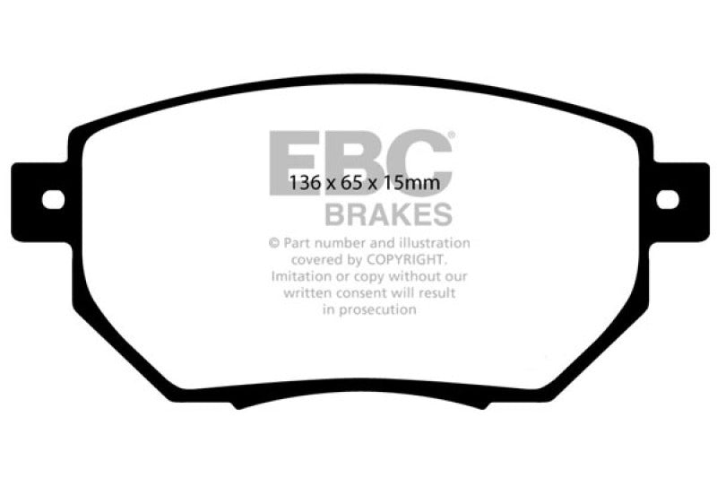 Brake Pads - OE EBCUD969 EBC