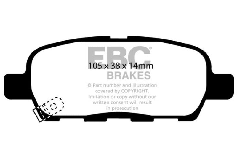 Brake Pads - OE EBCUD905 EBC