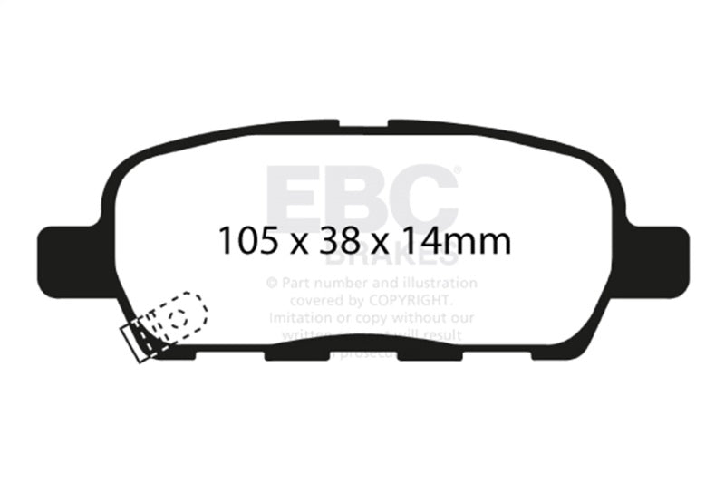 Brake Pads - OE EBCUD905 EBC