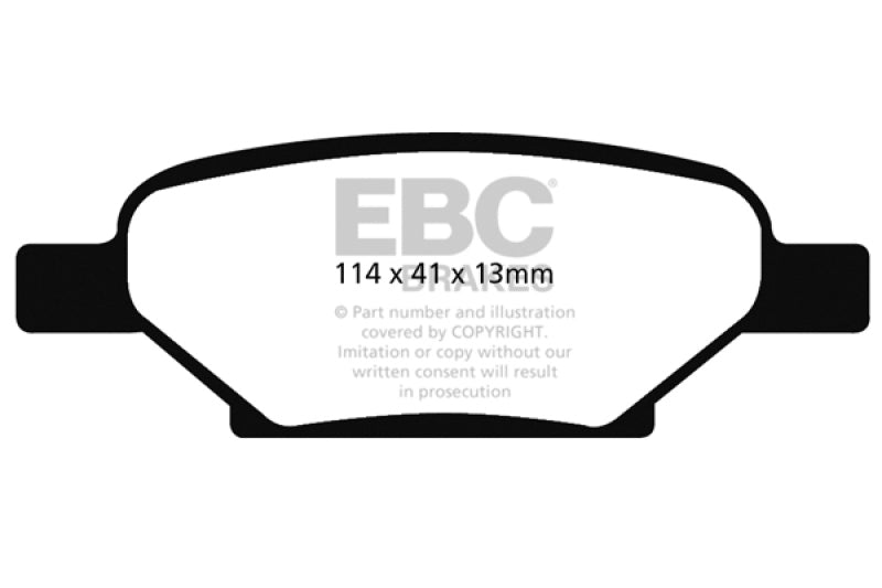 Brake Pads - Performance EBCDP21704 EBC