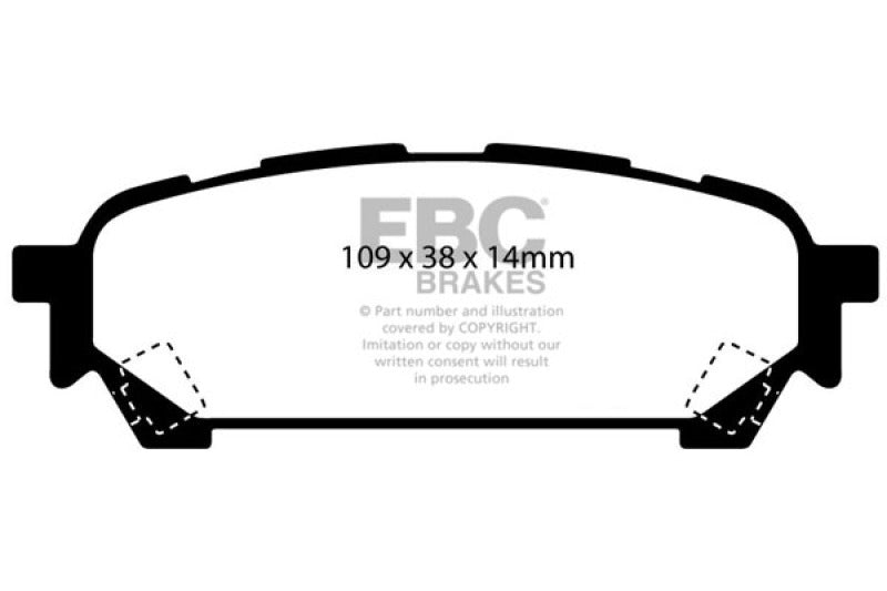 Brake Pads - Performance EBCDP31687C EBC