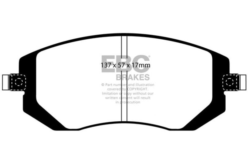 Brake Pads - OE EBCUD929 EBC
