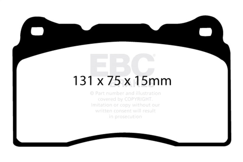 Brake Pads - Performance EBCDP21210 EBC