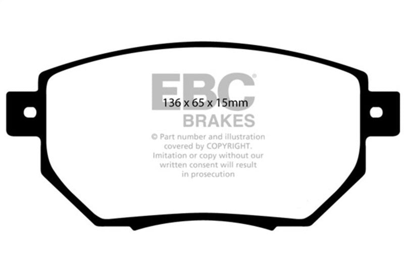 Brake Pads - Performance EBCDP21659 EBC