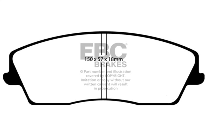 Brake Pads - Performance EBCDP21723 EBC