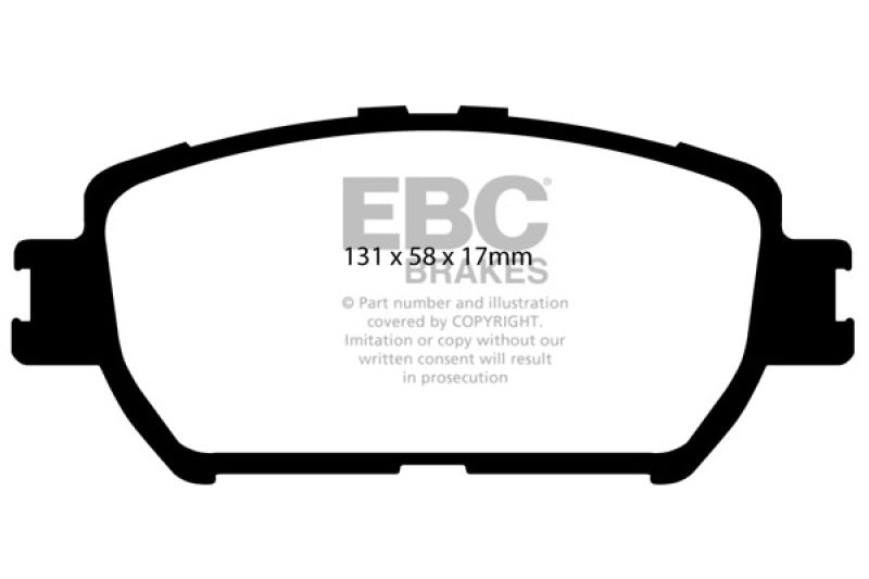 Brake Pads - OE EBCUD908 EBC