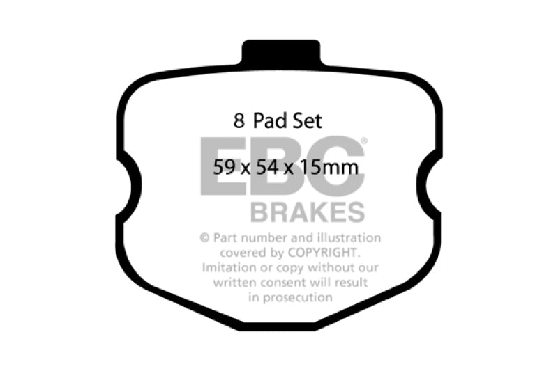 Brake Pads - Performance EBCDP41771/2R EBC