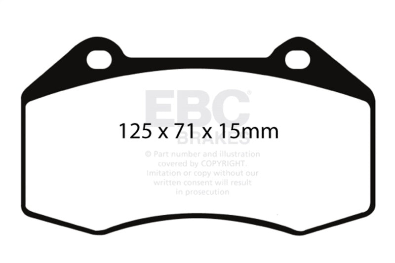 Brake Pads - Performance EBCDP21539 EBC