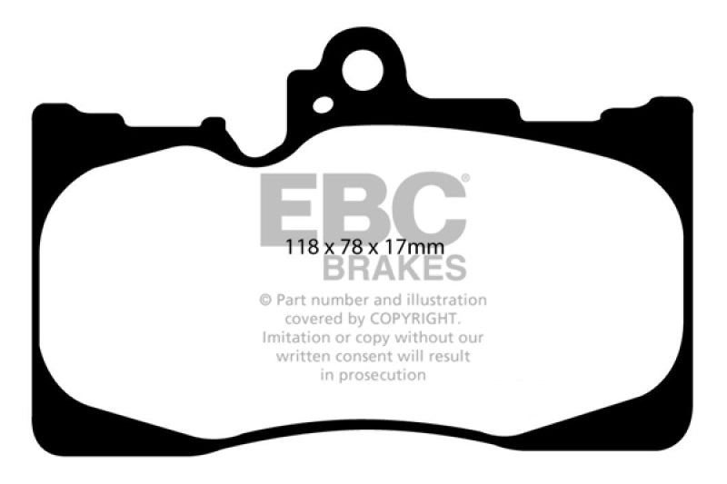 Brake Pads - Performance EBCDP31589C EBC