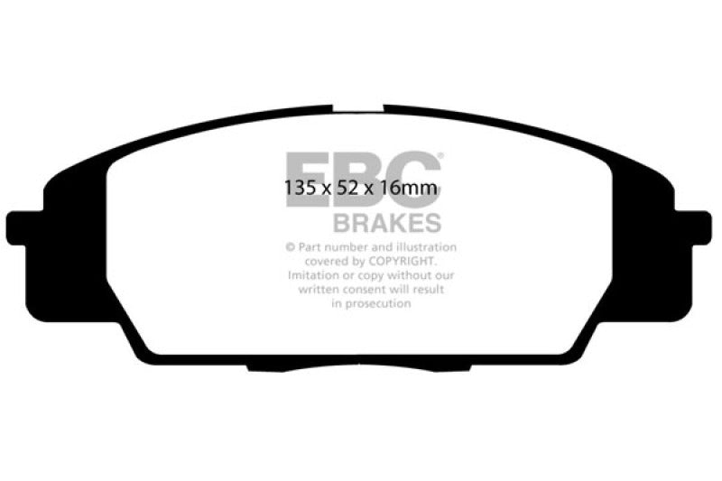 Brake Pads - OE EBCUD829 EBC