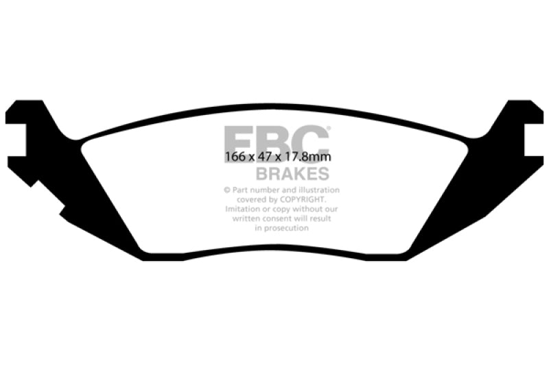 Brake Pads - Racing EBCDP51639NDX EBC