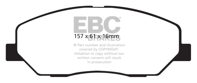 Brake Pads - OE EBCUD1384 EBC