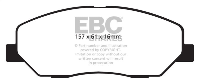 Brake Pads - OE EBCUD1384 EBC